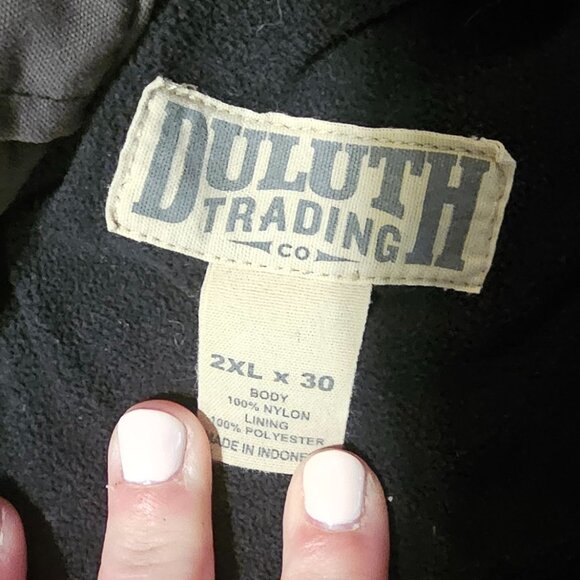 Duluth Trading Men's Pants / Fleece lined / 2XL x 30 - Picture 3 of 3